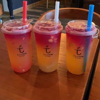 Teamo Tea Cafe - Various Dragon Combos - Desserts Near Me - Sandy Springs, Georgia