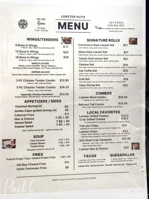 Menu photo 3 Lobster Guys Buena Park, CA Menu photo 3 Lobster Guys Buena Park, CA