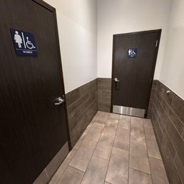 Restroom inside the restaurant Restroom inside the restaurant