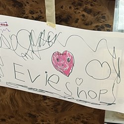 Plateroti Italian Gourmet Inc - Evie, the shop owner's ~5 year old relative, drew this for the shop!