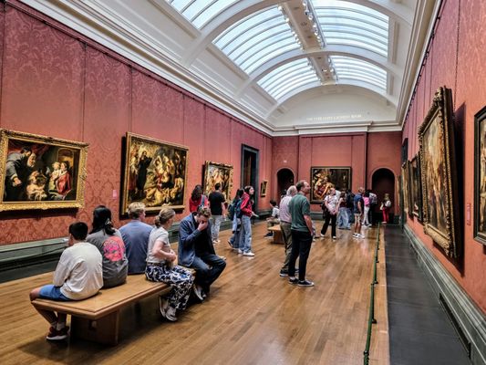 The National Gallery by null The National Gallery by null