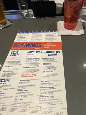 Menu photo 3 Dave & Buster's Westminster Westminster, CO