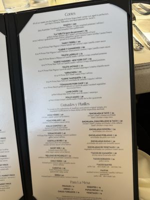 Menu photo 1 Javier's Newport Coast, CA