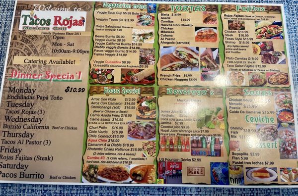 Menu photo 4 Tacos Rojas Roanoke, VA Menu photo 4 Tacos Rojas Roanoke, VA
