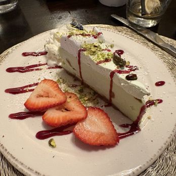 Sugo Gastrobar - Pistachio cheesecake - delicious! - Italian Near Me - Newtown, Connecticut Sugo Gastrobar - Pistachio cheesecake - delicious! - Italian Near Me - Newtown, Connecticut