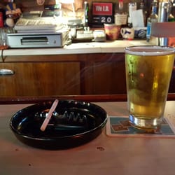 Alamo Bar & Cafe - Smoking inside....what?!?