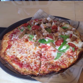 Pieology Pizzeria Southbay Pavillion Mall - 1/2 mine and the other 1/2 for my 5 year old... Of course she just wanted cheese! - Pizza Near Me - Carson, California Pieology Pizzeria Southbay Pavillion Mall - 1/2 mine and the other 1/2 for my 5 year old... Of course she just wanted cheese! - Pizza Near Me - Carson, California