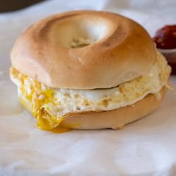 Breakfast bagel