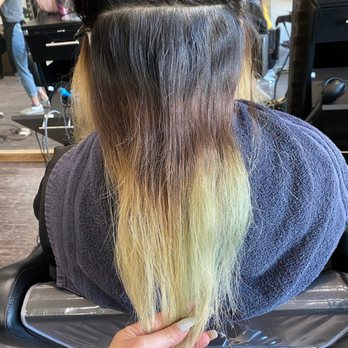 Sunkissed Salon by Kacie - Before... What a disaster. - Hair Stylists Near Me - San Jose, California Sunkissed Salon by Kacie - Before... What a disaster. - Hair Stylists Near Me - San Jose, California