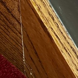 MDS construction - a close up of the corner of a wood panel - General Contractors Near Me - Dixon, Illinois
