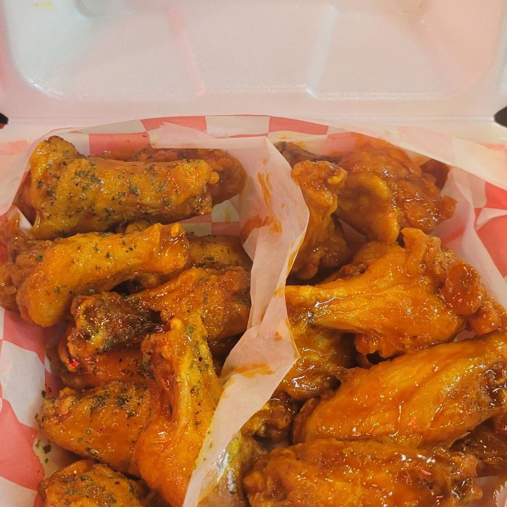 Strikeout Wingz - chicken wings in a basket - Chicken Wings Near Me - Atlanta, Georgia Strikeout Wingz - chicken wings in a basket - Chicken Wings Near Me - Atlanta, Georgia
