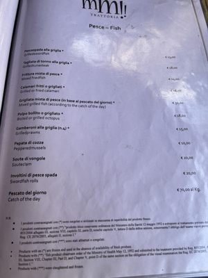 Menu photo 1 Mm Trattoria Catania, CT