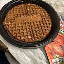 Waffle House - Burnt waffle