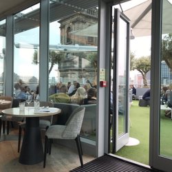 Angelica - Looking out at roof terrace