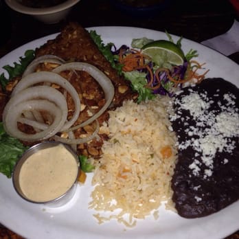 Veracruz Cafe - Almond fish with rice and beans... - Mexican Near Me - Cedar Hill, Texas Veracruz Cafe - Almond fish with rice and beans... - Mexican Near Me - Cedar Hill, Texas