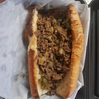 Chicago Cheesesteak Company- Southside - This is what their Philly Cheese Steak sub looks like. It's taste is the same as how it looks. Not good in my opinion. - Sandwiches Near Me - Springfield, Missouri Chicago Cheesesteak Company- Southside - This is what their Philly Cheese Steak sub looks like. It's taste is the same as how it looks. Not good in my opinion. - Sandwiches Near Me - Springfield, Missouri