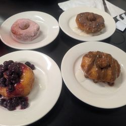 Hash Ny System - These are homemade donuts These are absolutely amazing I will go as far as to say these rank in the top 3 of my favorites.