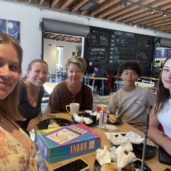 Game N Grounds - Friends enjoying brunch & games - Coffee & Tea Near Me - Los Angeles, California