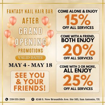 Fantasy Nail Hair Bar - Nail Salons Near Me - San Antonio, Texas Fantasy Nail Hair Bar - Nail Salons Near Me - San Antonio, Texas