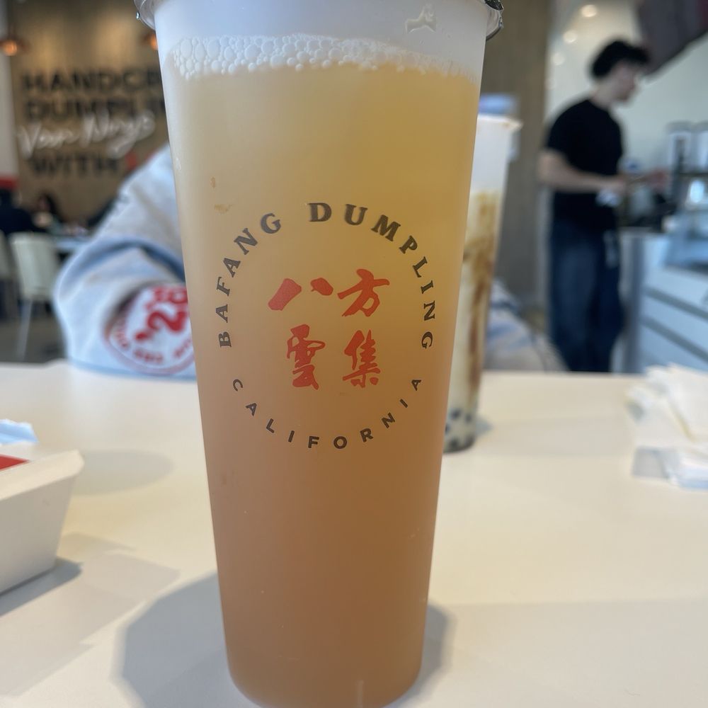 Bafang Dumpling - black tea - Taiwanese Near Me - Van Nuys, California