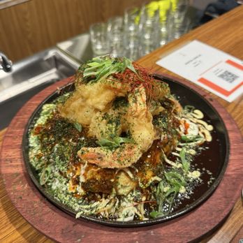 Okonomiyaki Jiban Ya - Shrimp - Japanese Near Me - Seattle, Washington
