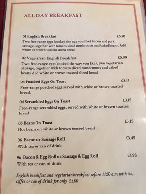 Menu photo 3 Cafe Oriental Cambridge, CAM