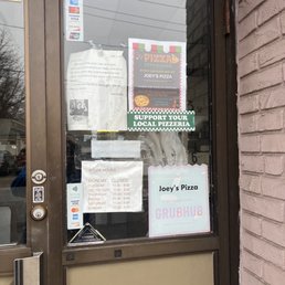 the front door of a restaurant
