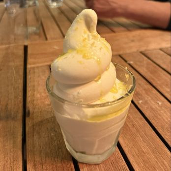 Truly Pizza - Vanilla Soft Serve with Yuzu Olive Oil - Pizza Near Me - Dana Point, California