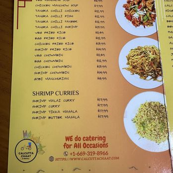 Calcutta Chaat & Bakery - Menu - Nov 2024 - Indian Near Me - Milpitas, California Calcutta Chaat & Bakery - Menu - Nov 2024 - Indian Near Me - Milpitas, California