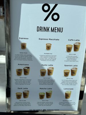 Menu photo 2 % Arabica Richmond, BC Menu photo 2 % Arabica Richmond, BC