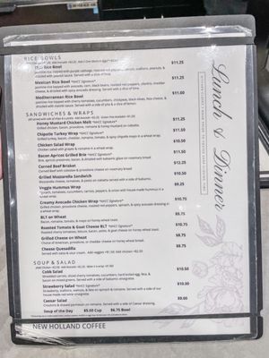 Menu photo 2 New Holland Coffee - Lancaster Lancaster, PA Menu photo 2 New Holland Coffee - Lancaster Lancaster, PA