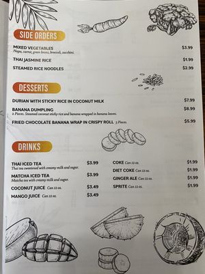 Menu photo 8 Every Thai Philadelphia, PA