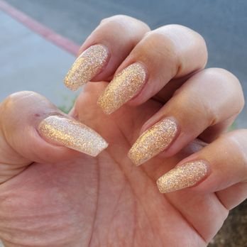 Color Nails - Acrylic set long coffin shaped with gel polish. - Nail Salons Near Me - Las Vegas, Nevada Color Nails - Acrylic set long coffin shaped with gel polish. - Nail Salons Near Me - Las Vegas, Nevada