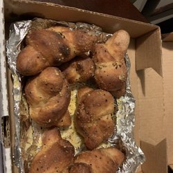 Garlic Knots (greasy and cold)