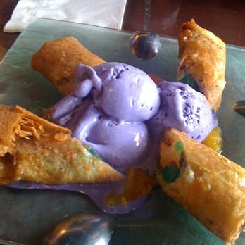 Gerry's Grill - Crispy Halo Halo - what a fun twist on the halo halo with ice - Filipino Near Me - Artesia, California