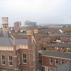 View of Belfast from our 7th floor window