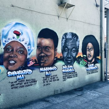 Where the Changes Are Made mural - Right side of mural. - Public Art Near Me - Oakland, California Where the Changes Are Made mural - Right side of mural. - Public Art Near Me - Oakland, California
