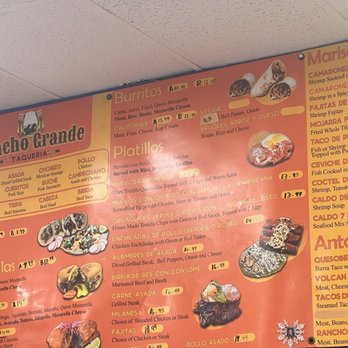 Rancho Grande Market in Everett - Menu photo - Mexican Near Me - Everett, Washington