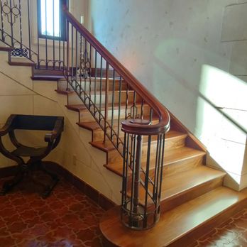 Cutting Edge Floor Service - full set of open stairs and two landings.
Chi Chi potty hardwood stained a Sedona red and medium brown color. - Flooring Near Me Cutting Edge Floor Service - full set of open stairs and two landings.
Chi Chi potty hardwood stained a Sedona red and medium brown color. - Flooring Near Me