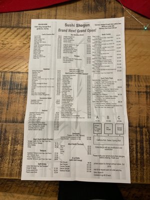 Menu photo 8 Sushi Shogun Surrey, BC
