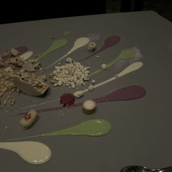 Alinea - Paint Dessert Earl Grey, lavender tarragon - New American Near Me - Chicago, Illinois