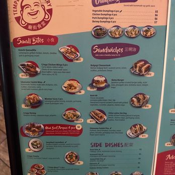 Temple Street Eatery - A large poster is mounted on a stand to see the menu when you enter. - Asian Fusion Near Me - Fort Lauderdale, Florida Temple Street Eatery - A large poster is mounted on a stand to see the menu when you enter. - Asian Fusion Near Me - Fort Lauderdale, Florida