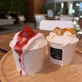 Floe - Matcha & Bingsoo Cafe - strawberry and mango bingsoo - Shaved Ice Near Me - Fullerton, California Floe - Matcha & Bingsoo Cafe - strawberry and mango bingsoo - Shaved Ice Near Me - Fullerton, California