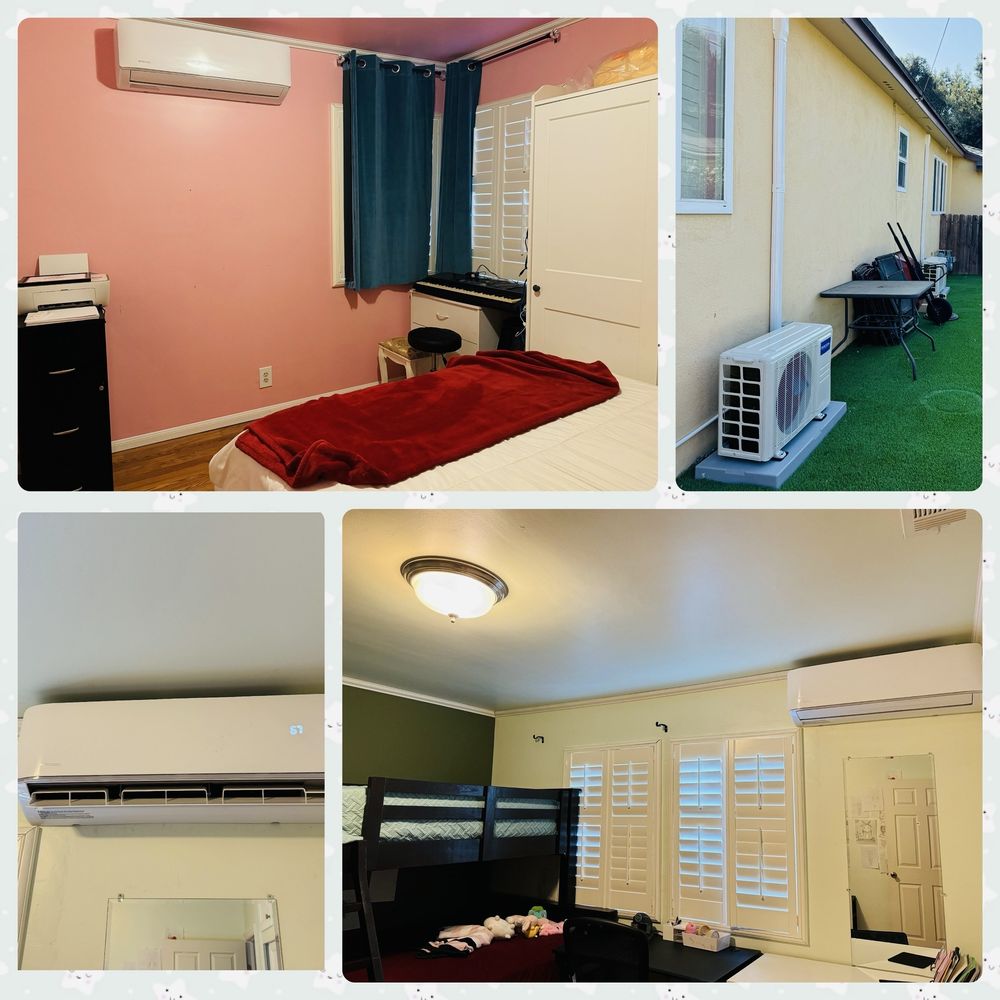 Holy Comfort HVAC - Mini splits were installed at guest room & kid's room. - Heating & Air Conditioning/HVAC Near Me Holy Comfort HVAC - Mini splits were installed at guest room & kid's room. - Heating & Air Conditioning/HVAC Near Me