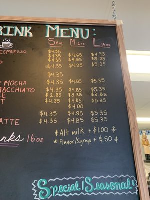 Menu photo 7 Café Miriam- City Park Denver, CO