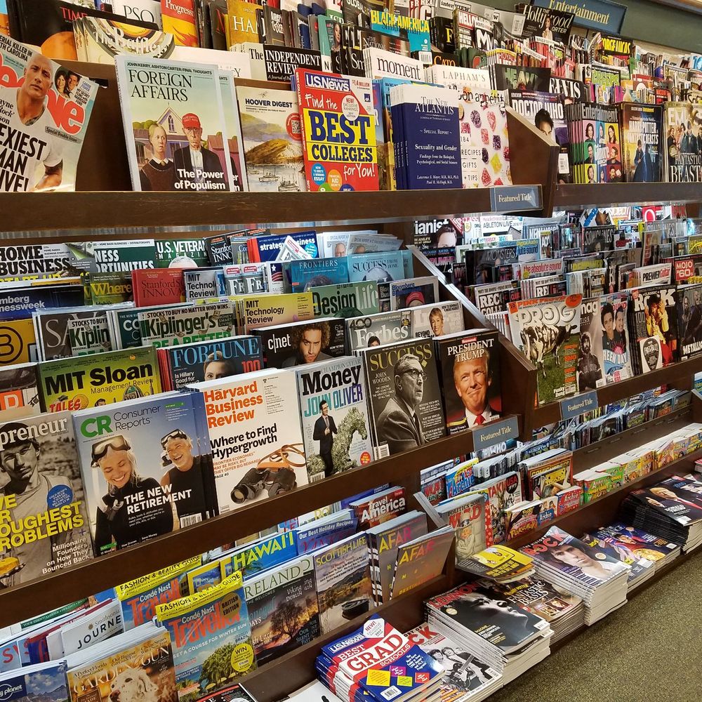 Barnes & Noble Booksellers - Magazines. Please forgive the mess on some of them. Not all customers are good. - Bookstores Near Me - Melbourne, Florida Barnes & Noble Booksellers - Magazines. Please forgive the mess on some of them. Not all customers are good. - Bookstores Near Me - Melbourne, Florida