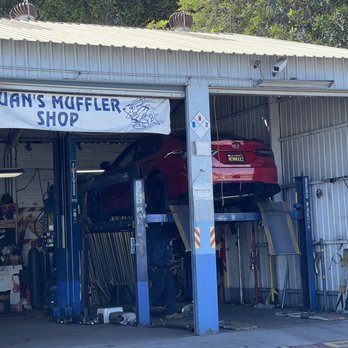 Juans Muffler Shop - My car getting the original stock parts put back on - Auto Repair Near Me - Oxnard, California Juans Muffler Shop - My car getting the original stock parts put back on - Auto Repair Near Me - Oxnard, California