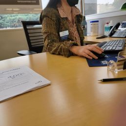 She is Lydia Hou. The worst customer service representative I have met in a bank. She is Lydia Hou. The worst customer service representative I have met in a bank.