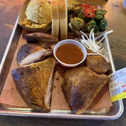 Loved the half chicken plate! Loved the half chicken plate!