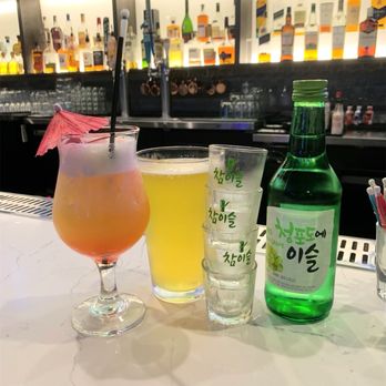 Olympic Golf Zone - Mermaid on the Beach, Mango Cart, Soju - American Near Me - Buena Park, California